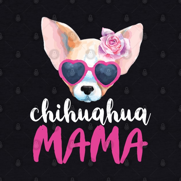 Chihuahua Mama Cute Dog Mom Watercolor Graphic by Pennelli Studio